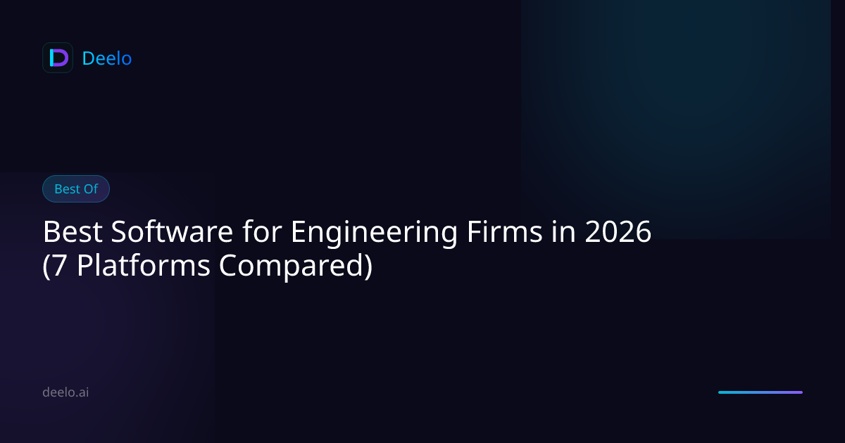 Best Software for Engineering Firms in 2026 (7 Platforms Compared ...