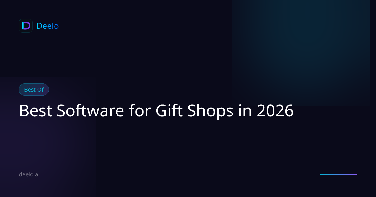 Best Software for Gift Shops in 2026 | Deelo Blog