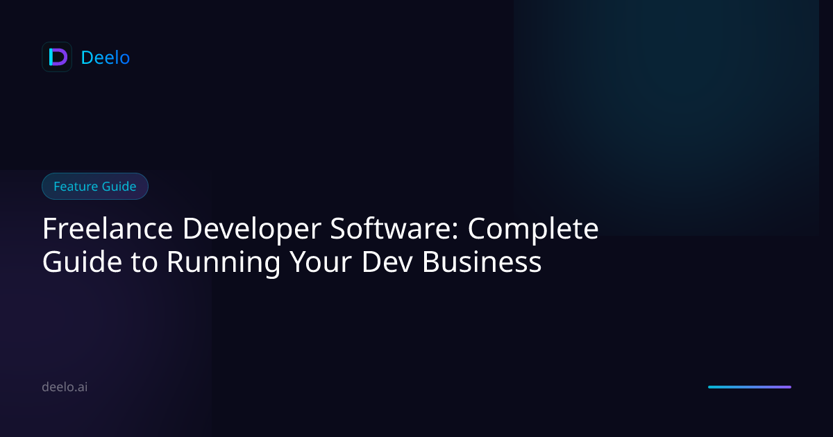 Freelance Developer Software: Complete Guide to Running Your Dev ...