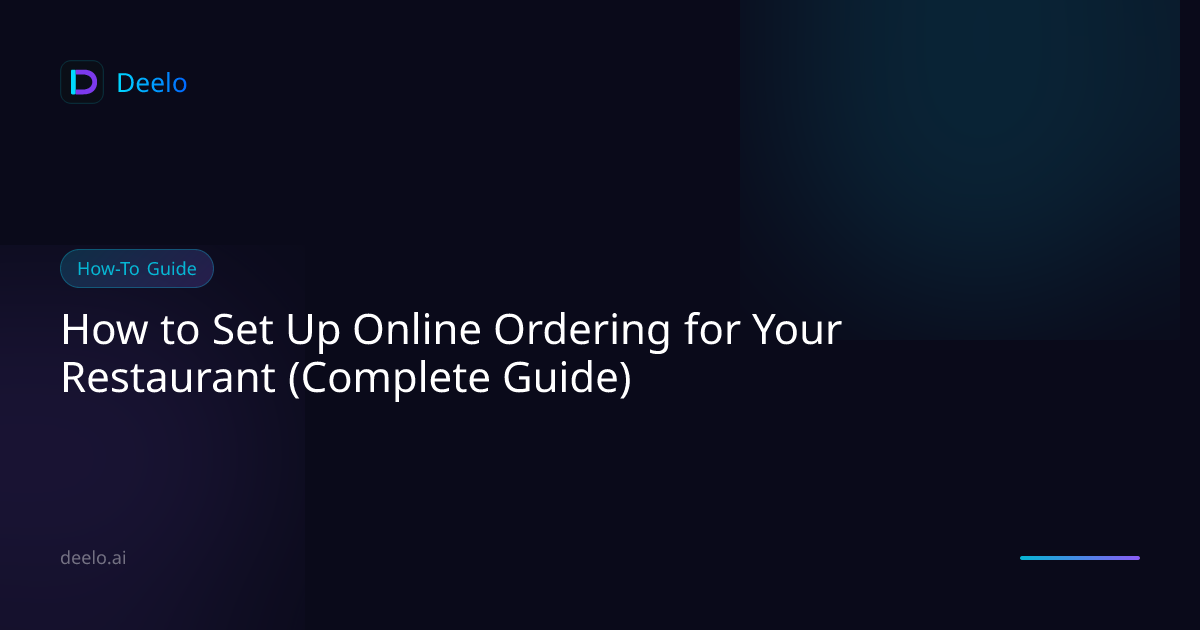 How to Set Up Online Ordering for Your Restaurant (Complete Guide ...